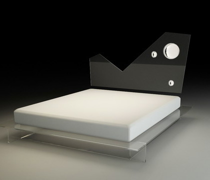 Letto in Vetro